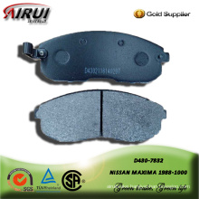 Semi-metallic brake pad for NISSAN MAXIMA 1988-2000